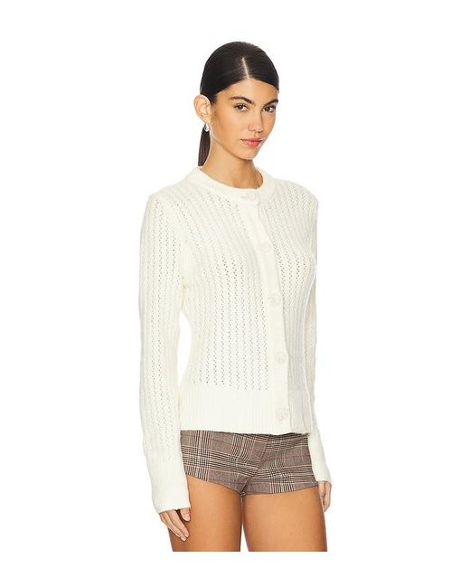 Steve Madden White Illiana Cardigan