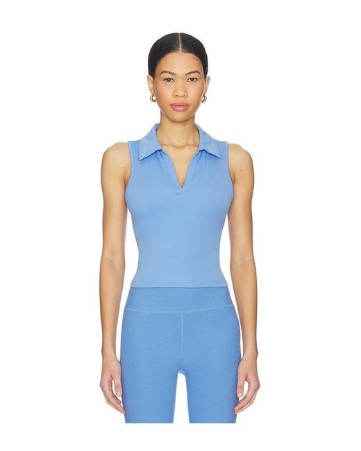 Beyond Yoga Blue Sport Active Tank Top
