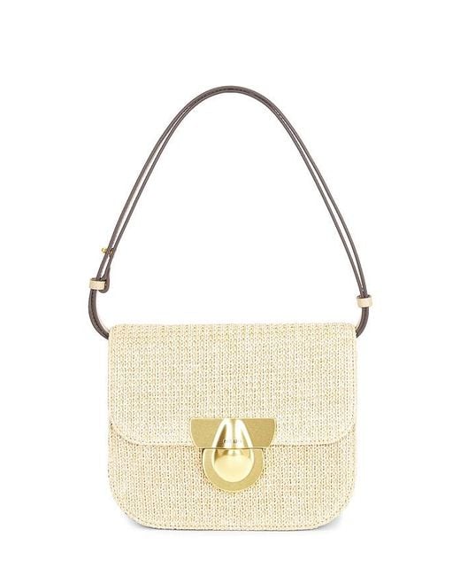 Cult Gaia White Tazia Shoulder Bag
