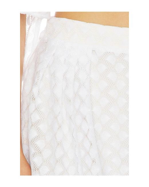AZULU White Elif Pant