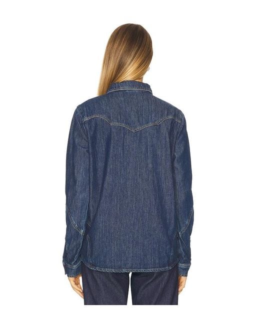 seventy + mochi Blue Mia Shirt