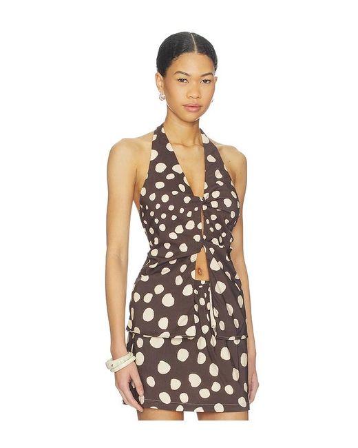 Seven Wonders Black Aira Top