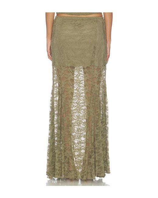 Steve Madden Green Mirabel Skirt