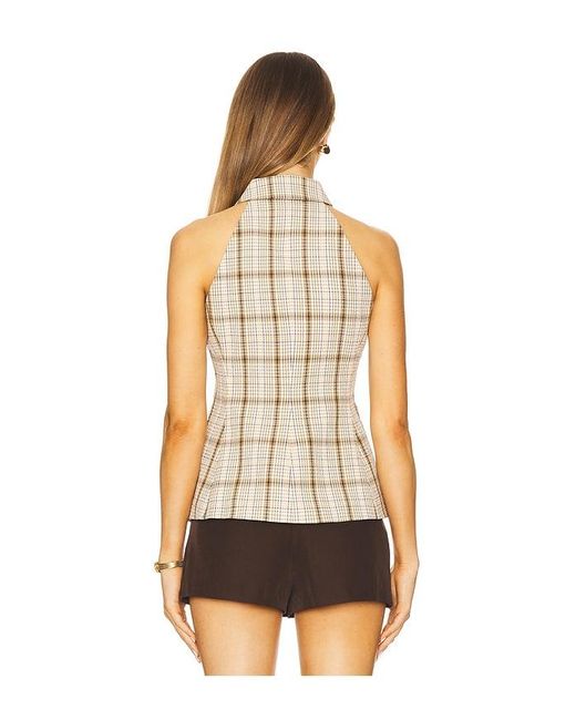 Veronica Beard Natural Orlinda Vest