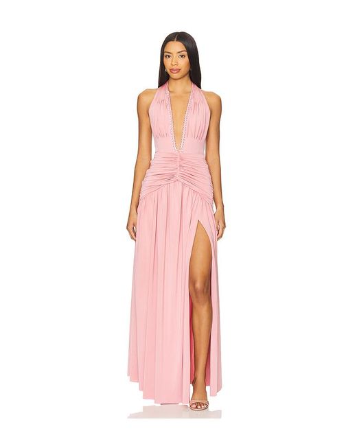 PATBO White Moonlight Jersey Gown