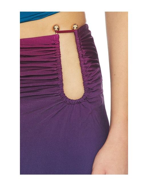 AFRM Blue Aven Skirt