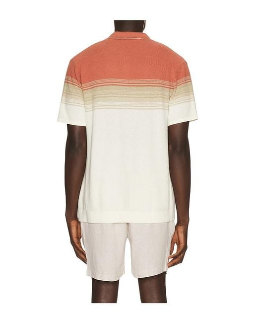 Marine Layer Multicolor Greyson Knitted Polo for men