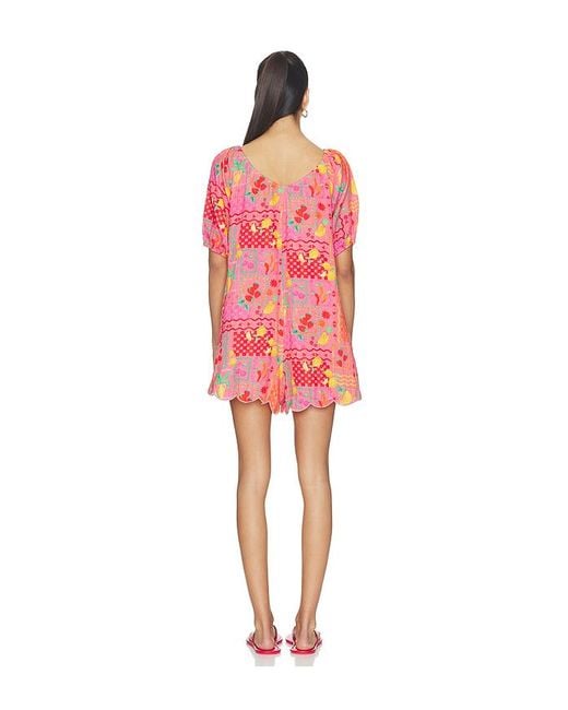 Beach Riot Red Ellery Romper