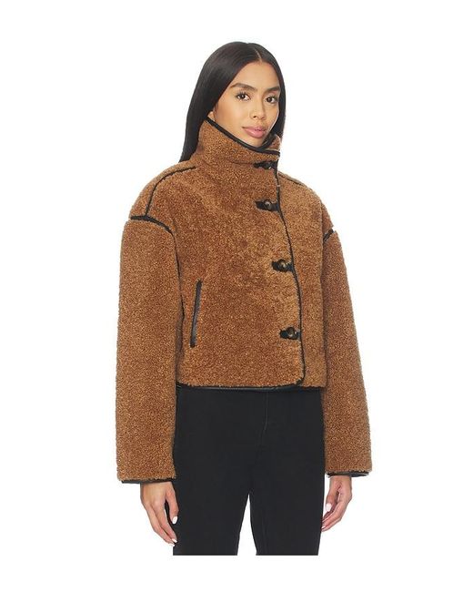 Blank NYC Brown Teddy Coat