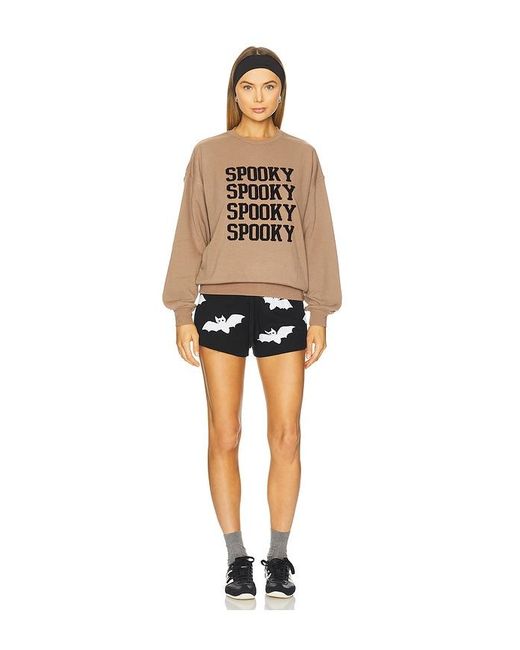 Beach Riot Natural Devyn Oversized Sweatshirt