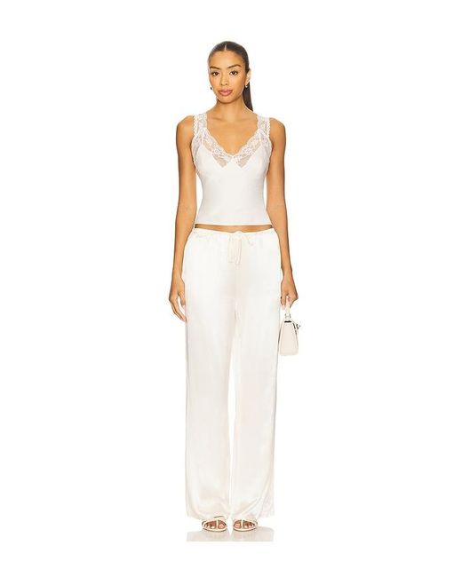 SNDY'S White Dove Pant