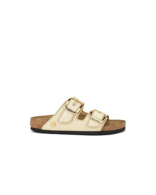 Birkenstock White Arizona Big Buckle Sandal