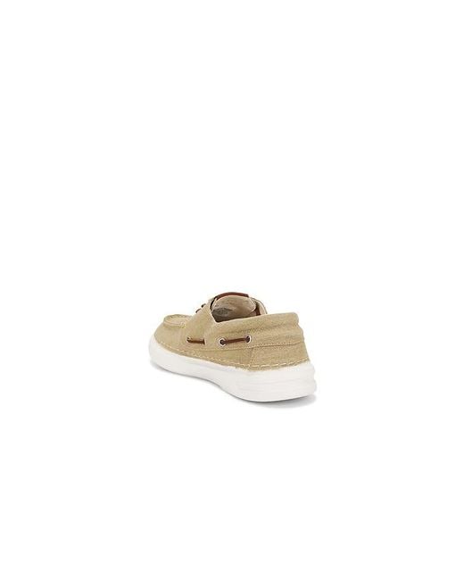 Polo Ralph Lauren Multicolor Rlite Mariner Canvas Boat Shoe for men