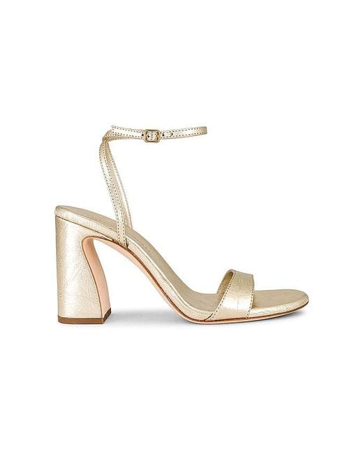 Loeffler Randall White Malia Heeled Sandal