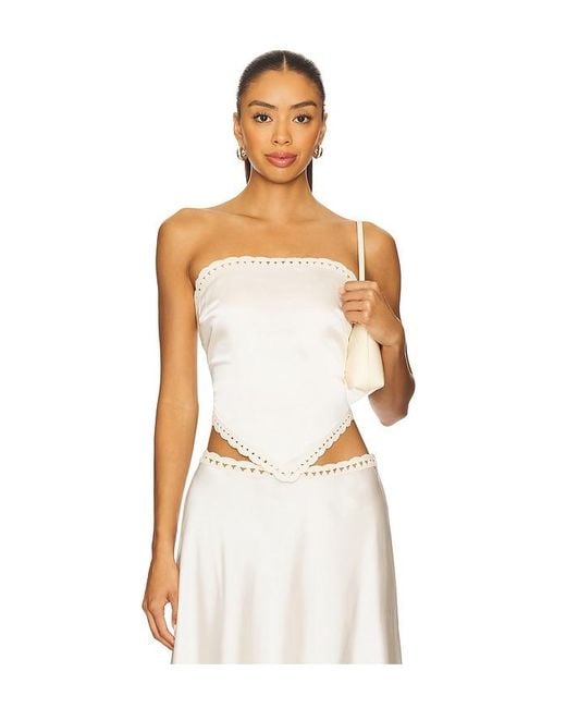SER.O.YA White Elowen Top
