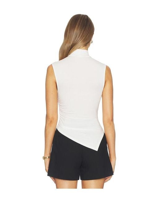 ALL THE WAYS White Regina Top