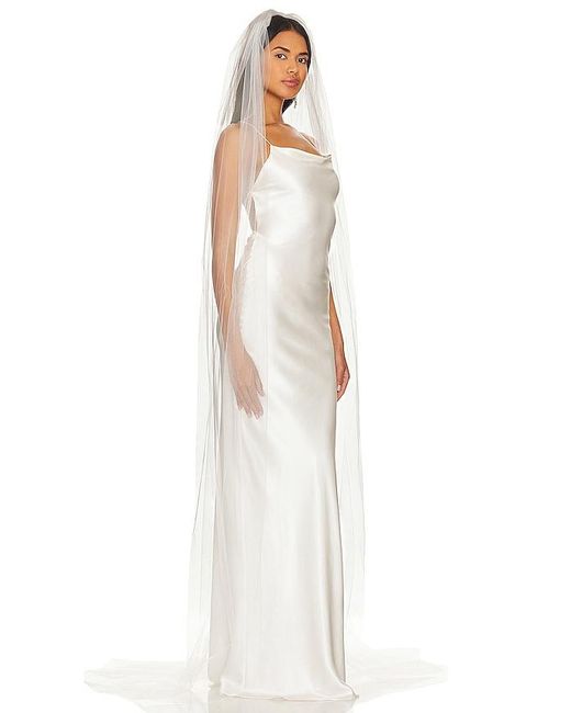 Ofrenda Studio White Faculty Plain Veil