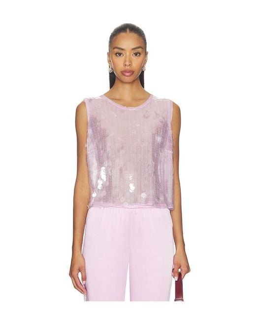 NonChalant Label Pink Bianca Top