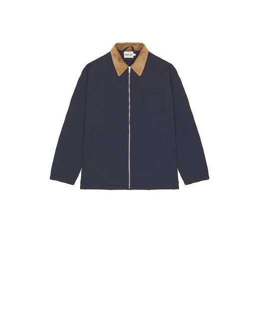BOUND Blue Quilted Jacket for men