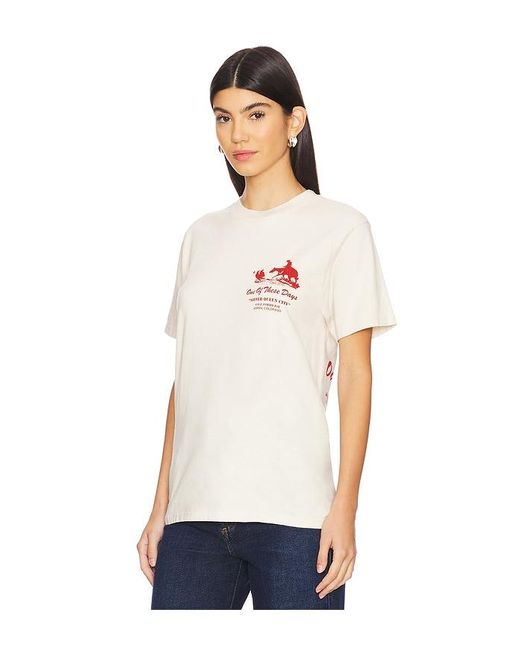 One Of These Days White X Fwrd Queen City Tee