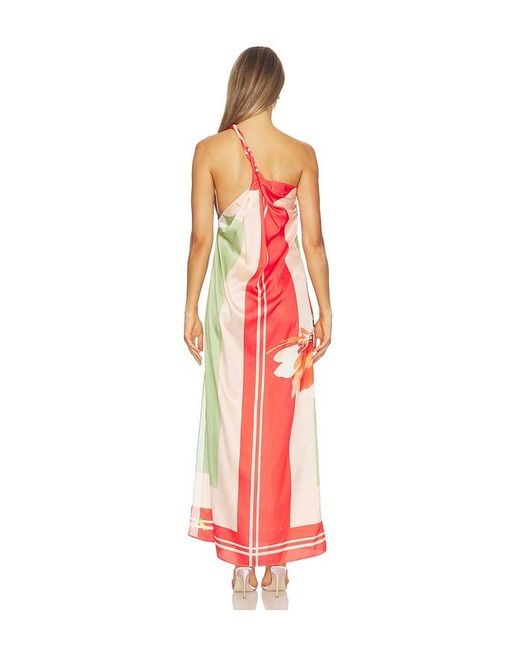 MISA Los Angles Red Dounia Dress