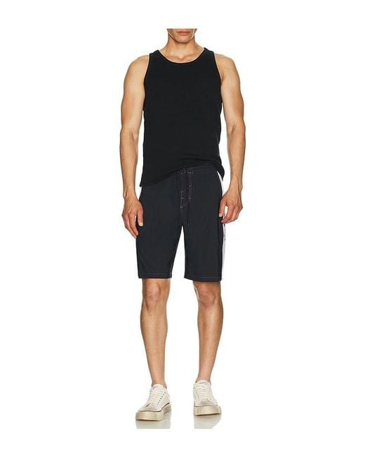 Dark Seas Black Allen Boardshort for men