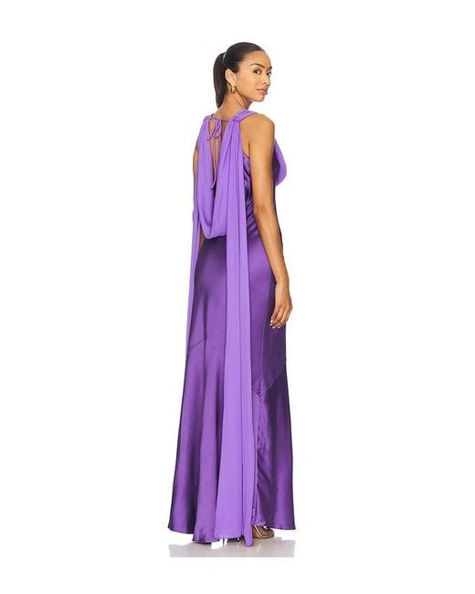 Runaway the Label Purple X Revolve Gabriella Maxi Dress