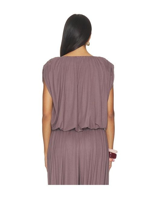 Line & Dot Purple Diane Knit Top