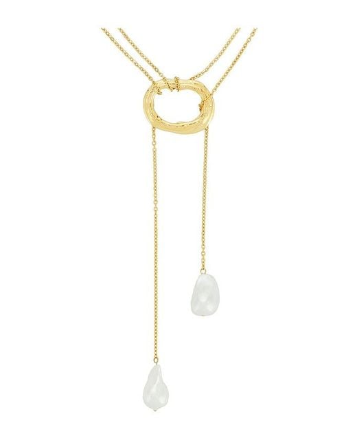 petit moments Metallic Solar Necklace