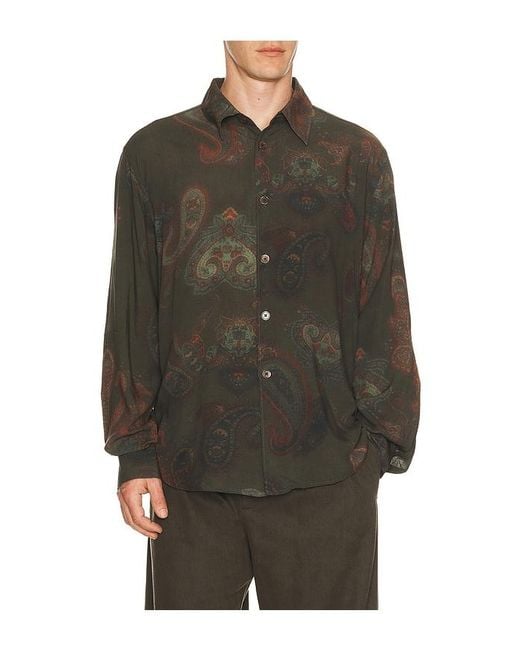 Our Legacy Green Beyond Shirt for men
