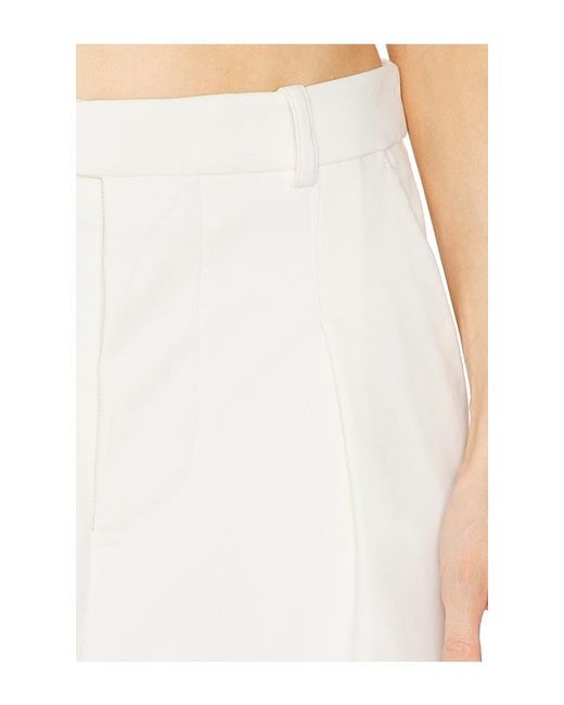 Helsa White The Barrel Pant
