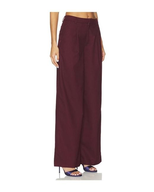 Gestuz Red Paula Midwaist Pants