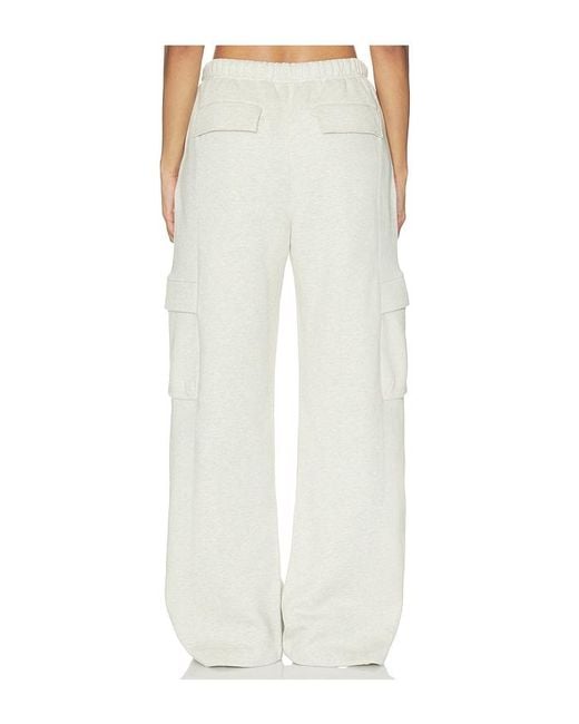 Fear Of God White Cargo Relaxed Sweatpant