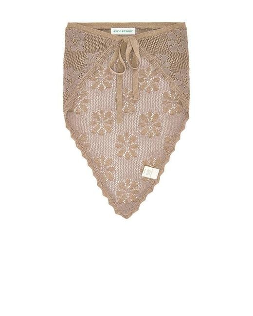 Asta Resort Natural X Revolve Pointelle Bandanna