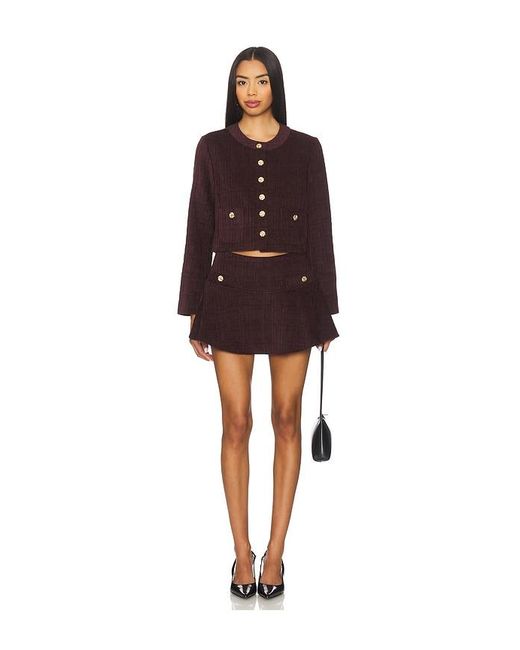 Amanda Uprichard Black Carly Skort