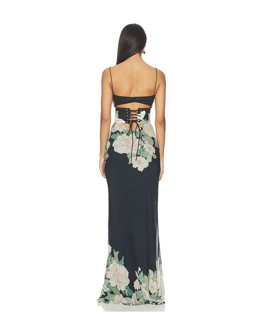 SAU LEE Blue Esme Dress