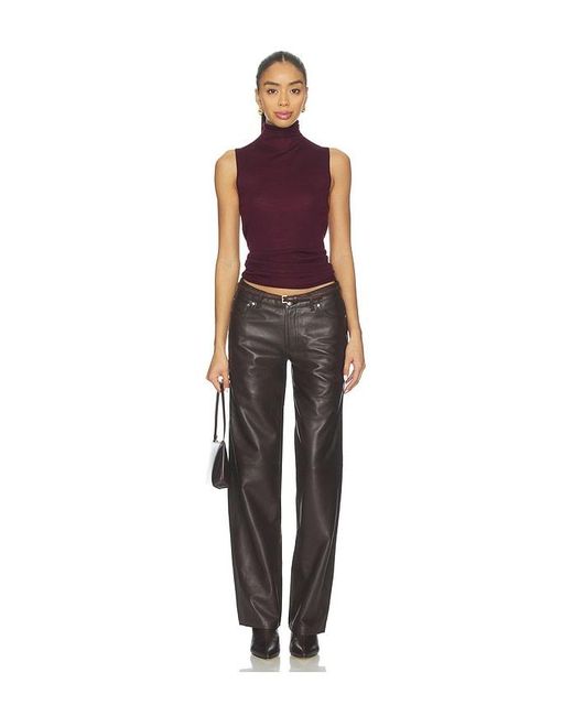 EB DENIM Black Low Rise Baggy Pant