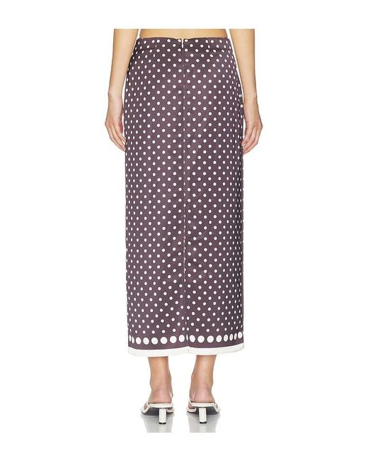 Stone Cold Fox Purple X Revolve Porsha Midi Skirt