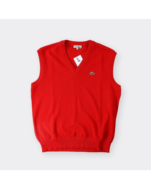 Lacoste Wool Vintage Sweater Vest in 