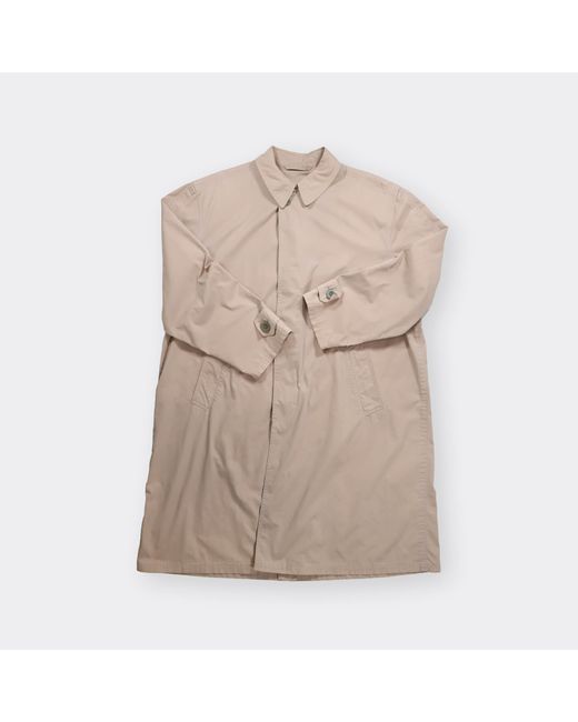 BOSS by HUGO BOSS Cotton Vintage Trench Coat in Beige (Natural) for Men