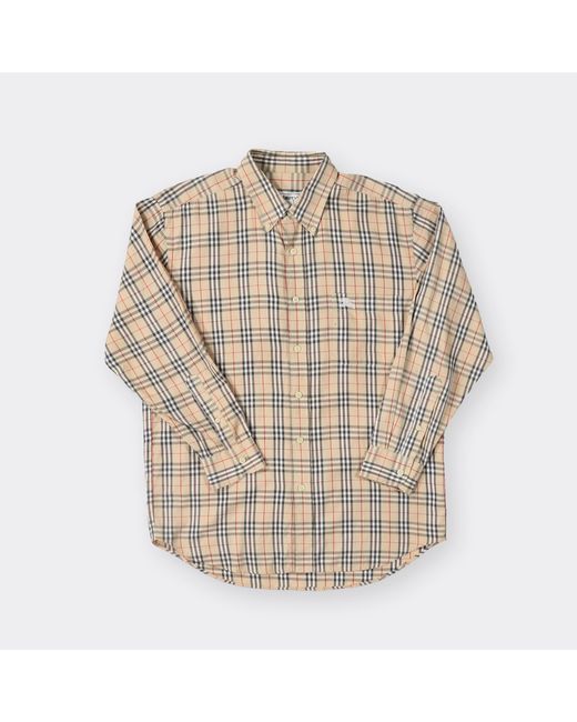 Burberry Vintage Shirt in Natural for Men | Lyst
