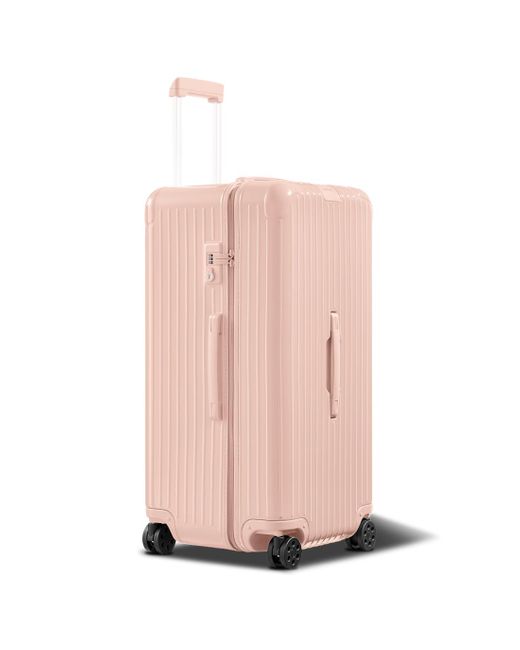 RIMOWA Essential Trunk Plus Large Checkin Suitcase in Pink for Men Lyst