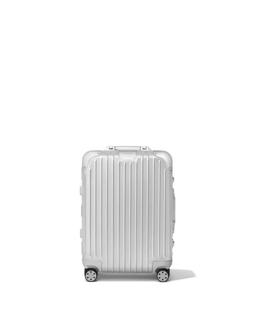 Rimowa Gray Original Cabin Suitcase for men