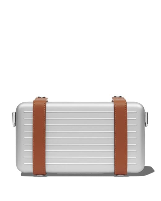 Rimowa White Aluminium Cross-body Bag for men