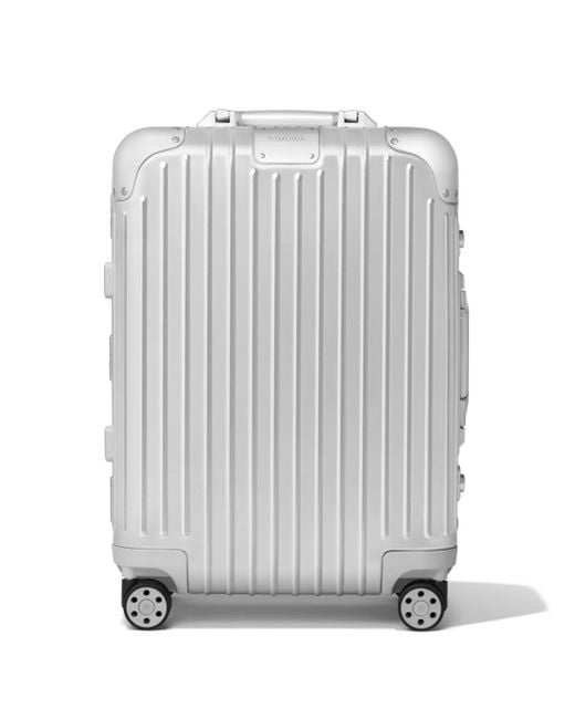 Rimowa Gray Original Cabin Suitcase for men
