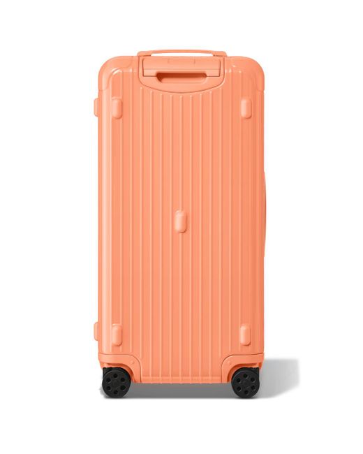 Rimowa Orange Essential Trunk Plus Large Check-in Suitcase for men