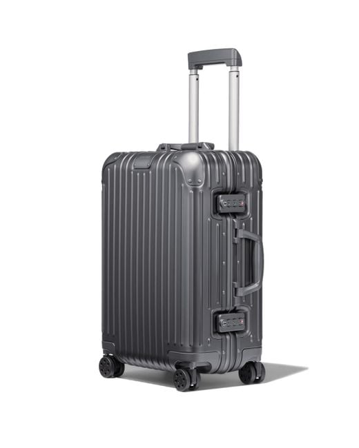 RIMOWA Original Original Cabin Suitcase In Mercury Grey - Aluminium - 55x40x23  Suitcase | Lyst