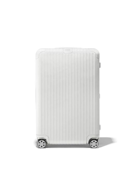 RIMOWA Essential Check-in L Suitcase in White for Men | Lyst
