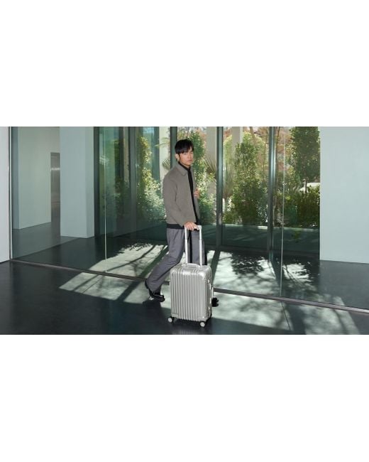 Rimowa Gray Original Cabin Suitcase for men
