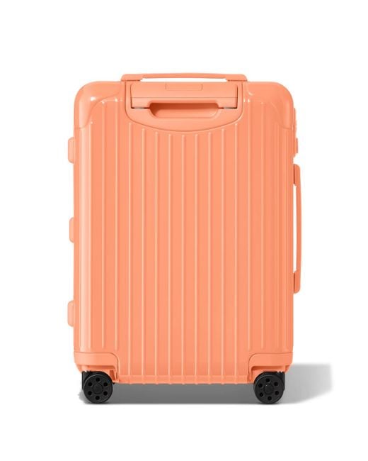Rimowa Orange Essential Cabin Carry-on Suitcase for men